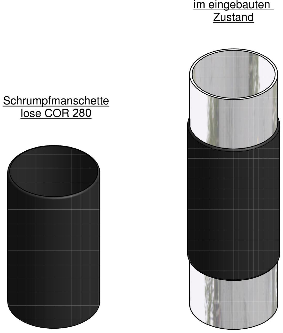 Schrumpfmanschette COR 280